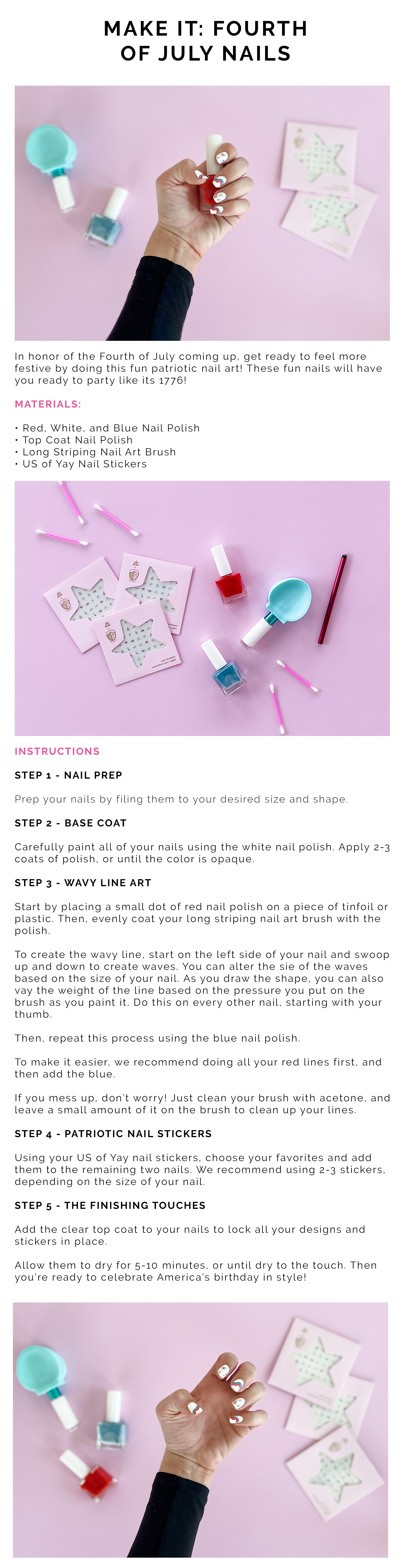 Make It: Fourth of July Nails