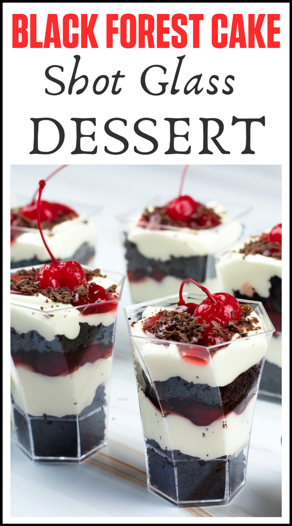 DLux Mini Dessert Cups Black Forest Cake