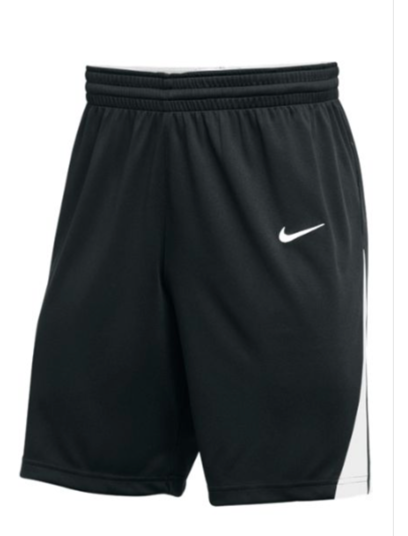 nike black and white basketball shorts