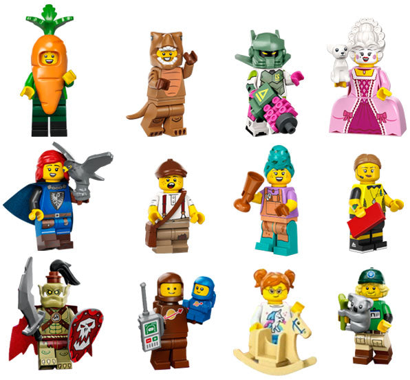 LEGO Series 24 Collectible Minifigures Complete Set of 12 71035 (SEA