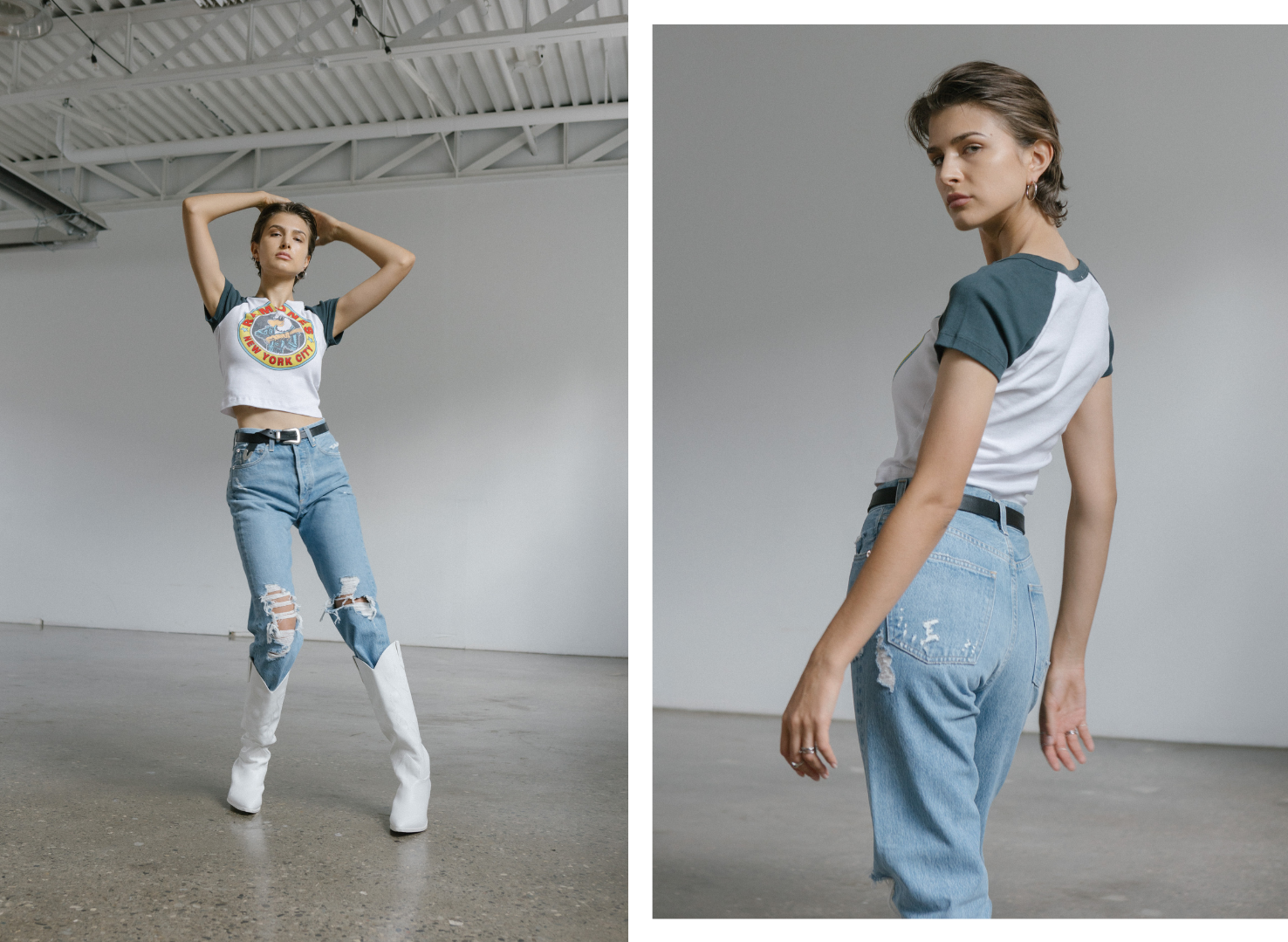 90’S MID RISE LOOSE FIT JEAN - FALLOUT