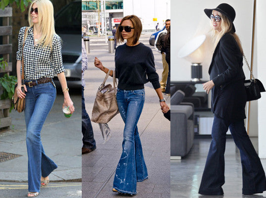 EDITORIAL  History of Flared Jeans – Over the Rainbow