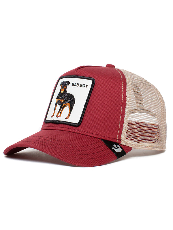 GOORIN BROS Red Trucker Hat The Cock Over the Rainbow Canada