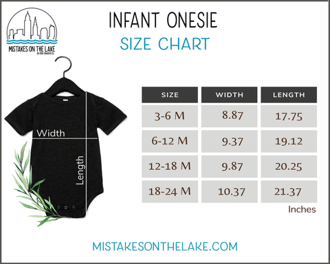 SIZE CHARTS | Mistakes on the Lake