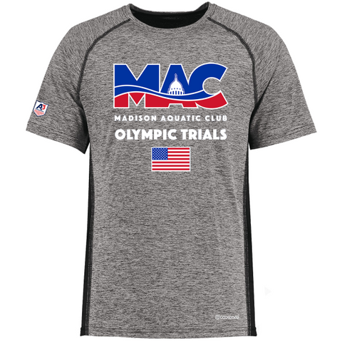 MAC: Olympic Trials Team - Englehardt Electrify Tee - Madison Aquatic Club