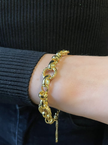 venice gold bracelet