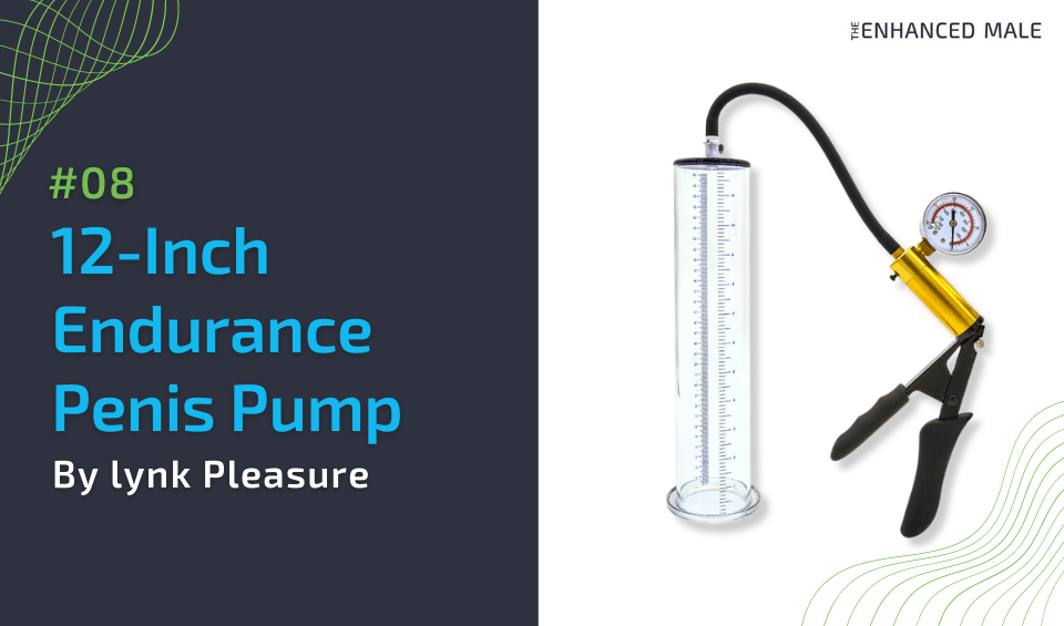 12-Inch Endurance Penis Pump Erection Enlargement System