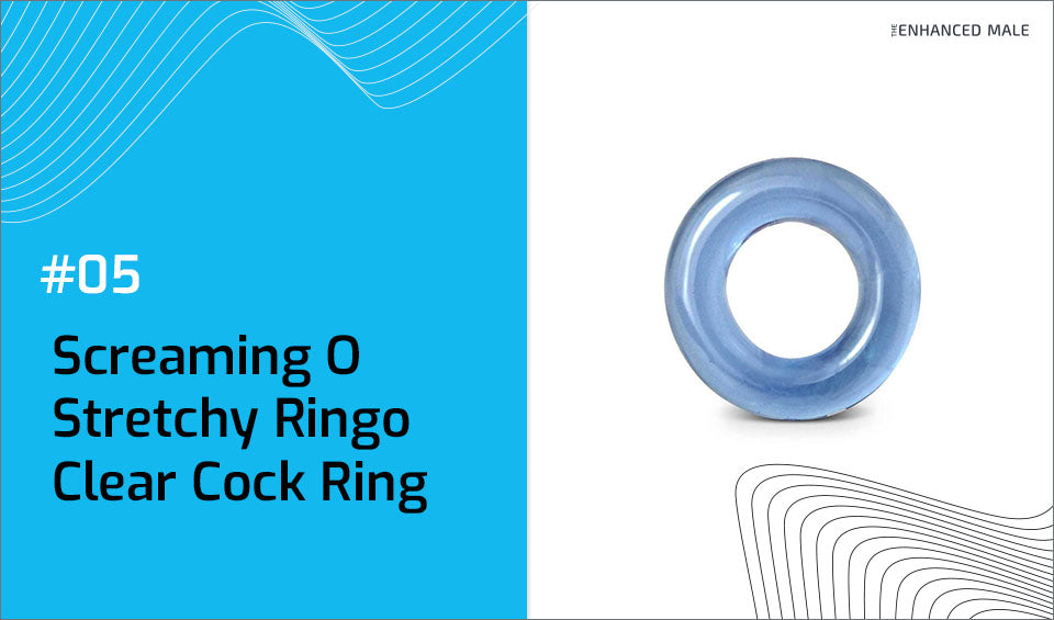 Screaming O Stretchy Ringo Clear Cock Ring