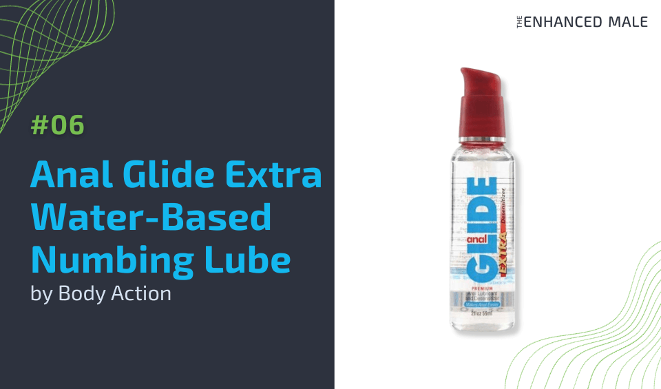 Anal Glide Extra Water-Based Numbing Lube by Body Action