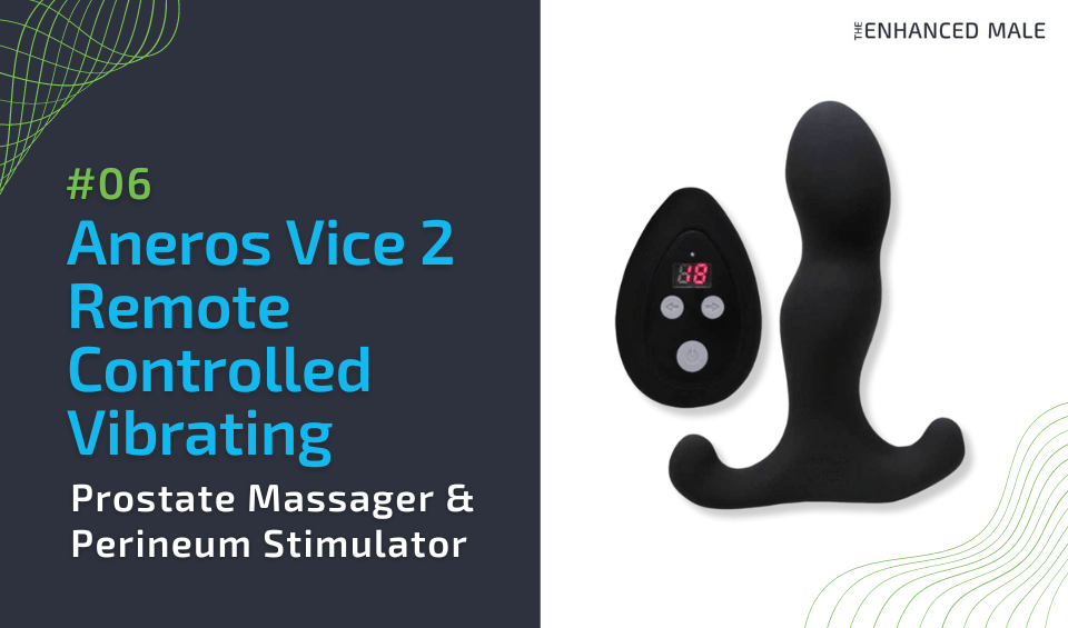 Aneros Vice 2 Remote Controlled Vibrating Prostate Massager & Perineum Stimulator