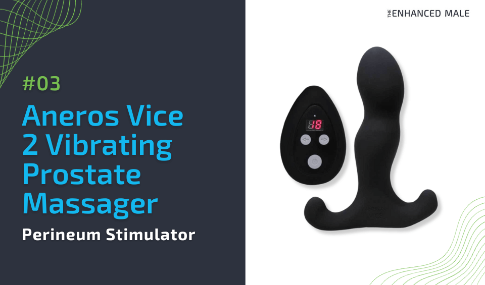 Aneros Vice 2 Remote Controlled Prostate Massager & Perineum Stimulator