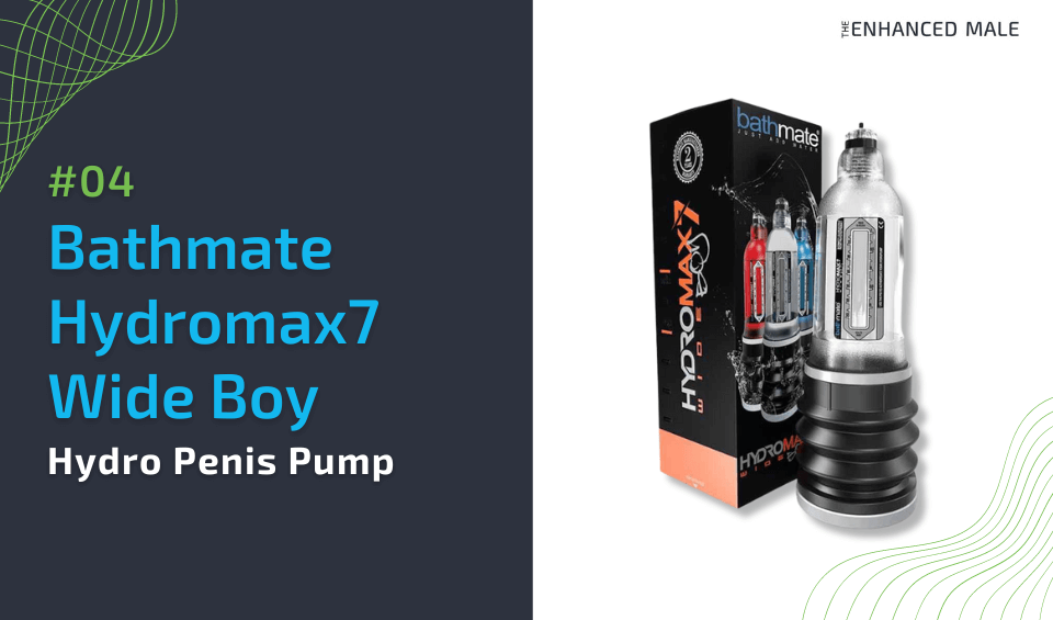 Bathmate Hydromax7 Wide Boy Hydro Penis Pump