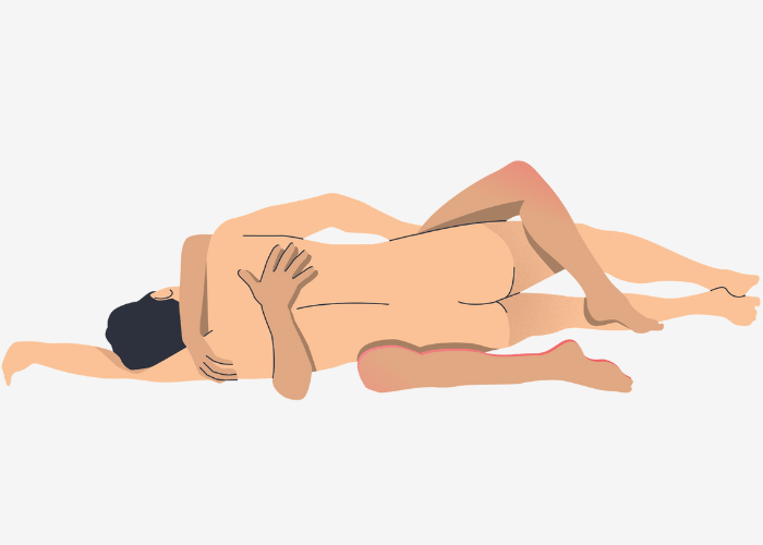 Both on Side Facing Each Other Sex Position