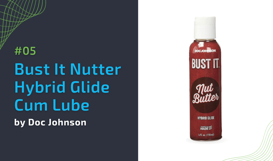 Bust In Nut Butter Hybrid Glide by Doc Johnson