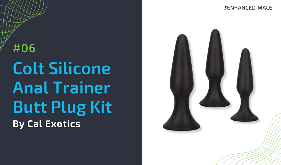 Colt Silicone Anal Trainer Butt Plug Kit By Cal Exotics