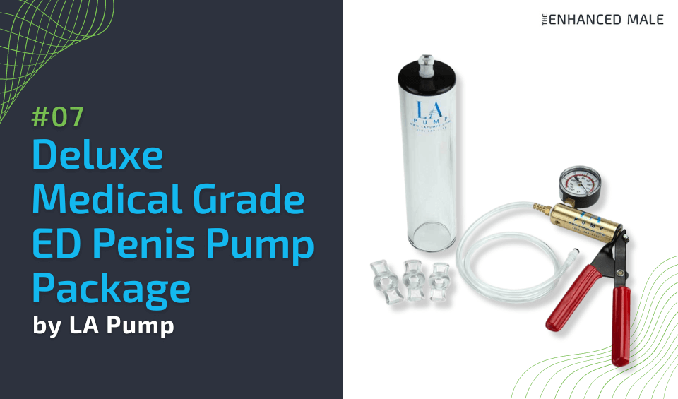 Deluxe Erectile Dysfunction Pump Package by LA Pump