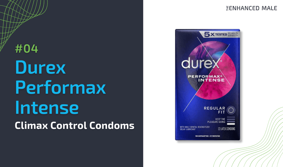 Durex Performax Intense Climax Control Condoms