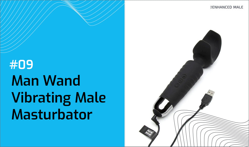 Man Wand Vibrating Male Masturbator