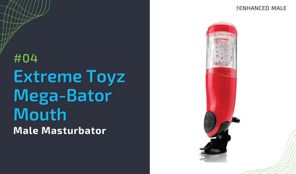 Extreme Toyz Mega-Bator Mouth Male Masturbator