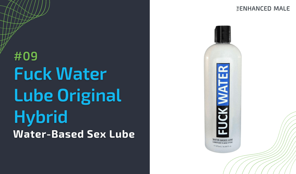 Fuck Water Lube Original Hybrid Water-Based Sex Lubricant
