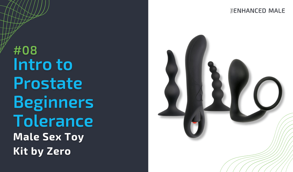 Intro to Prostate Beginners Male Sex Toy Kit by Zero Tolerance