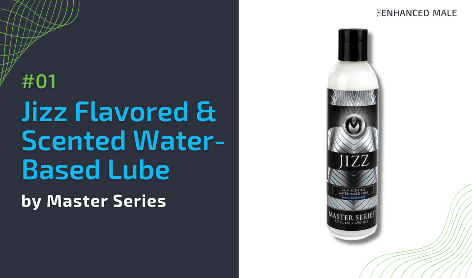 Jizz Flavored & Scented Water-Based Lube for Sex by Master Series