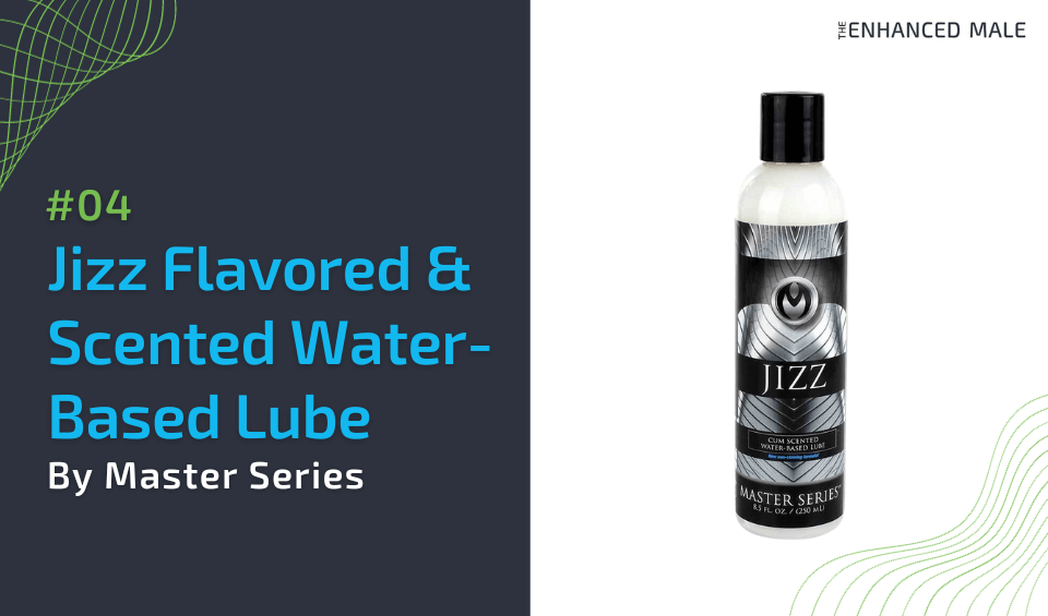 Jizz Flavored & Scented Water-Based Lube for Sex by Master Series