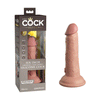 King Cock Elite 6" Vibrating Silicone Dildo