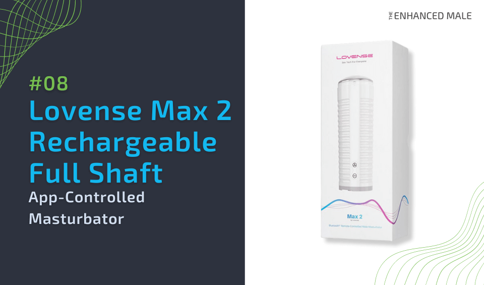 Lovense Max 2 Rechargeable Full Shaft App-controlled Masturbator
