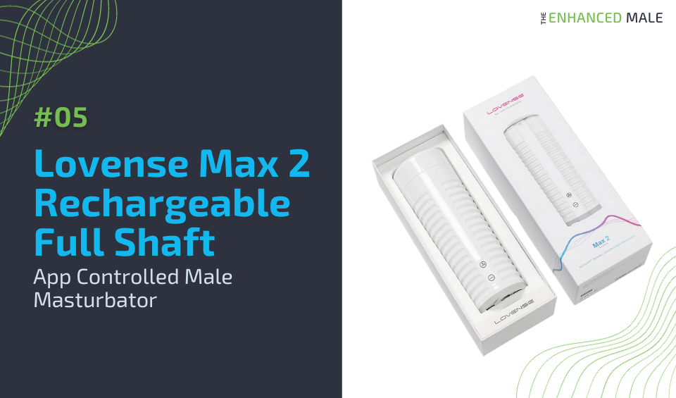 Lovense Max 2 Rechargeable Full Shaft App Controlled Male Matsurbator (1)