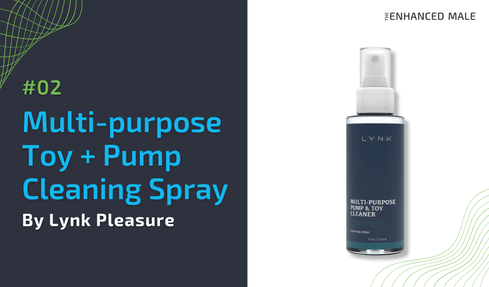 Lynk Pleasure Multi-purpose Toy + Pump Cleaning Spray