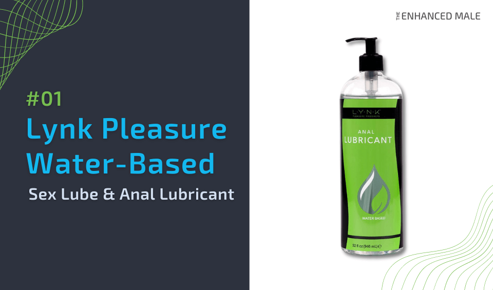 Lynk Pleasure Water-Based Sex Lube & Anal Lubricant