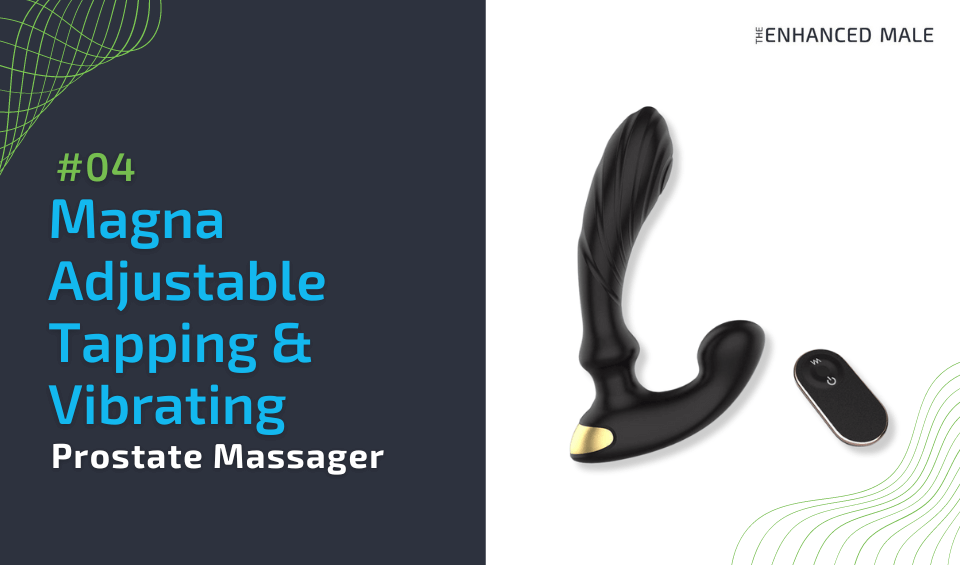 Magna Adjustable Tapping & Vibrating Prostate Massager