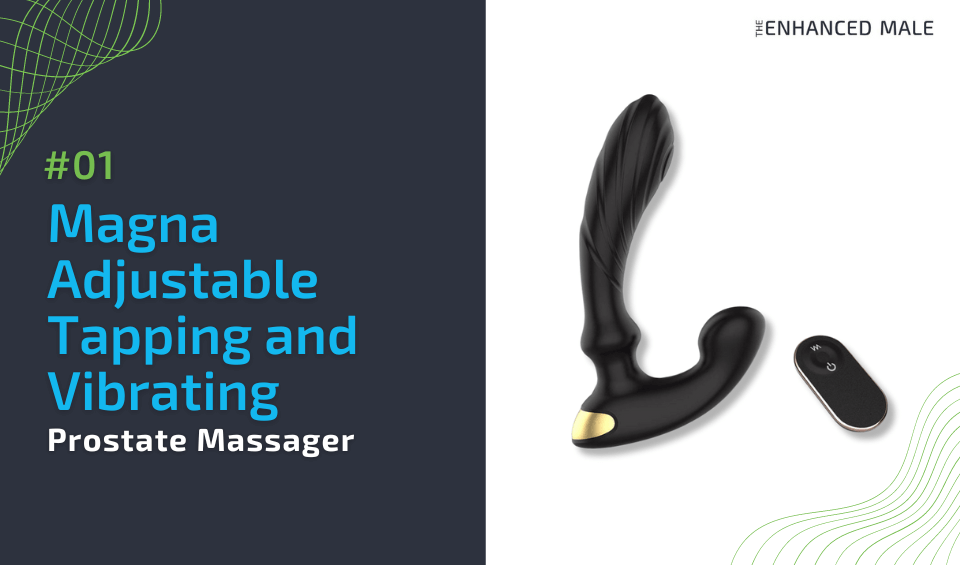 Magna Adjustable Tapping and Vibrating Prostate Massager