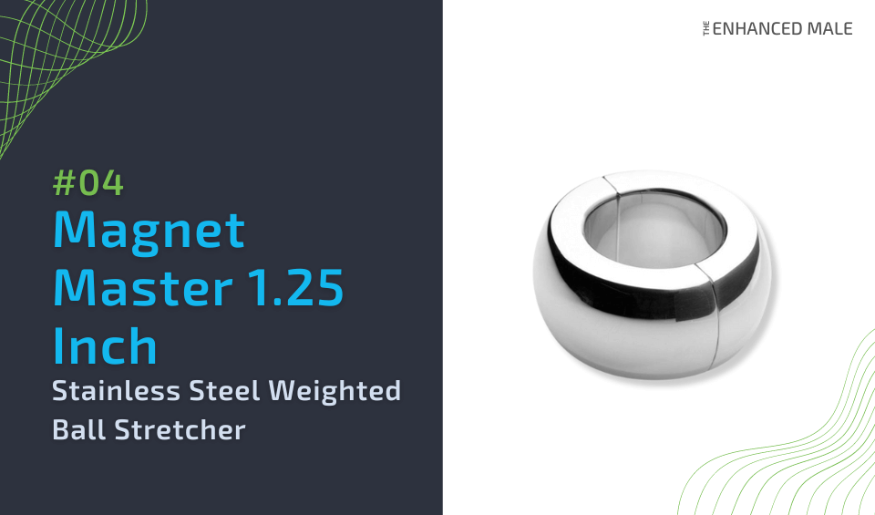 Magnet Master 1.25 Inch Stainless Steel Weighted Ball Stretcher