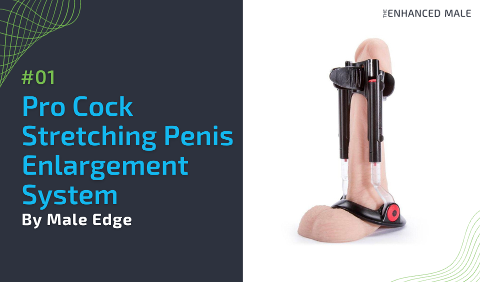 Male Edge Pro Cock Stretching Penis Enlargement System Red Edition