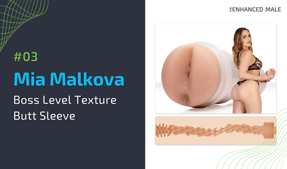 Mia Malkova Fleshlight Girls Boss Level Texture Discreet Butt Masturbator