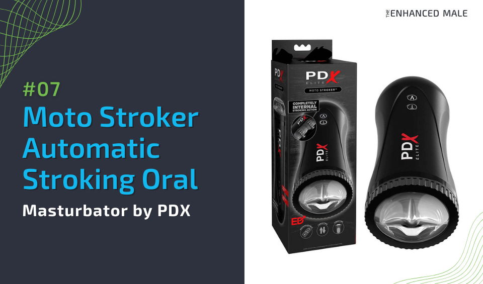 Moto Stroker Automatic Stroking Oral Masturbator by PDX