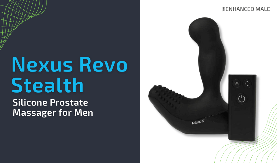 Nexus Revo Stealth Silicone Prostate Massager for Men