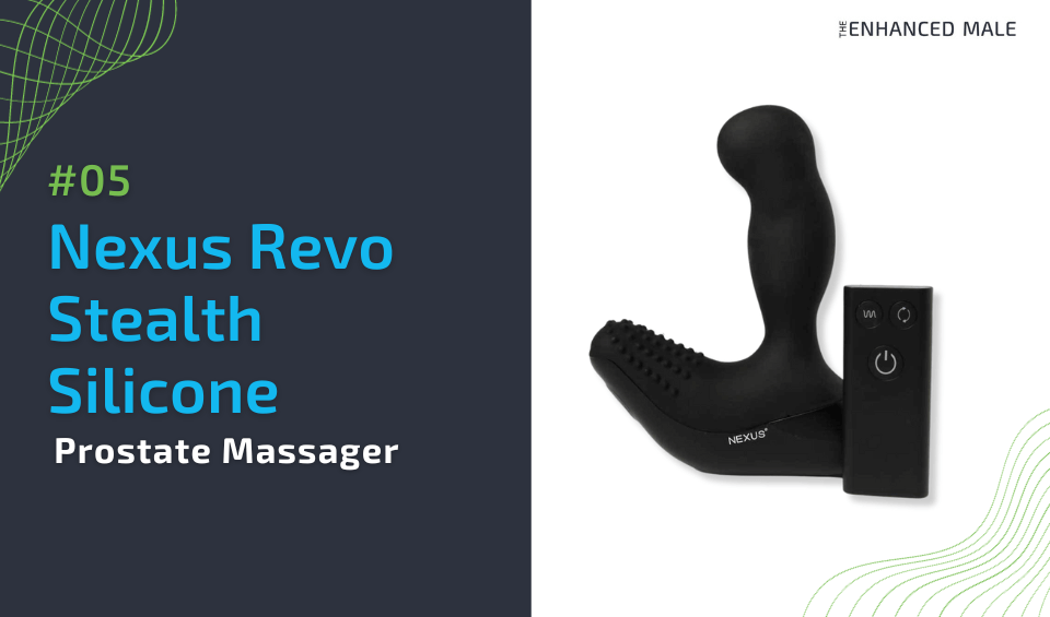 Nexus Revo Stealth Silicone Prostate Massager For Men