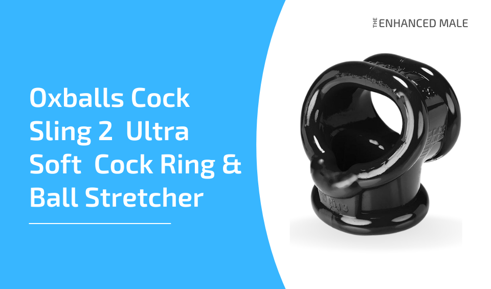 Oxballs Cock Sling 2  Ultra Soft  Cock Ring & Ball Stretcher