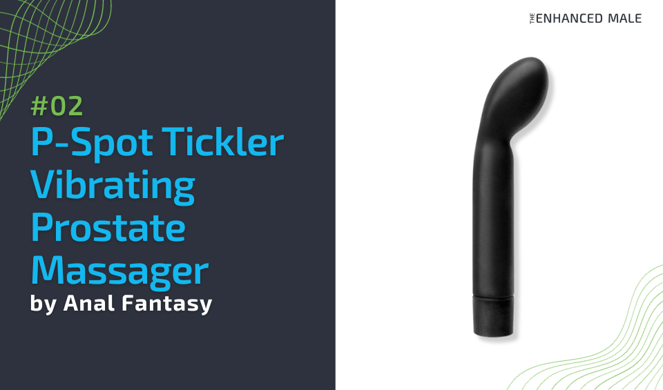 P-Spot Tickler Multi-Speed Vibrating Prostate Massager For Men