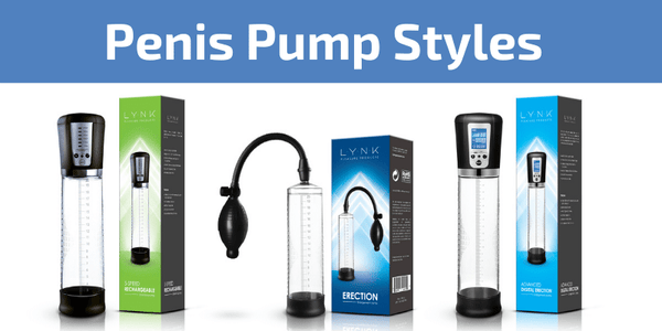 penis pump styles
