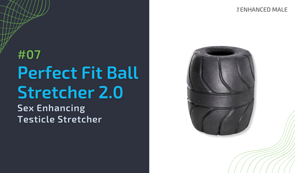 Perfect Fit Ball Stretcher 2.0 Sex Enhancing Testicle Stretcher