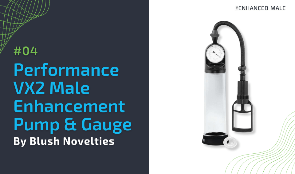 Performance VX2 Male Enhancement Pump and Gauge Set by Blush Novelties