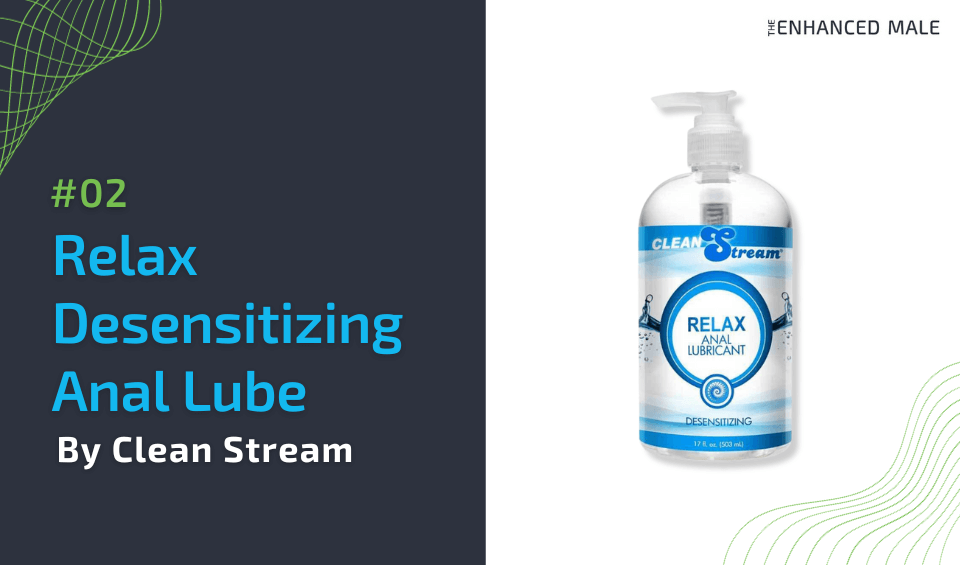 Relax Desensitizing Anal Lube By Clean Stream