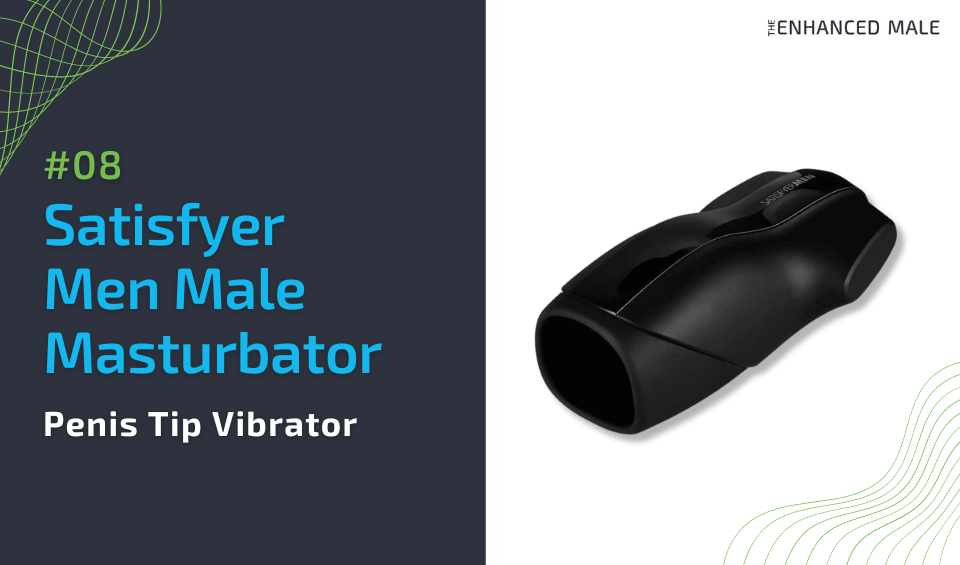 Satisfyer Men Male Masturbator and Penis Tip Vibrator