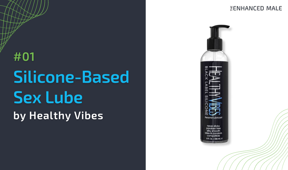 Silicone-Based Sex Lube by Healthy Vibes