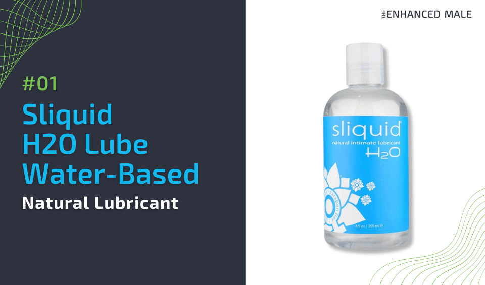 Sliquid H2O Lube Water-Based Natural Lubricant