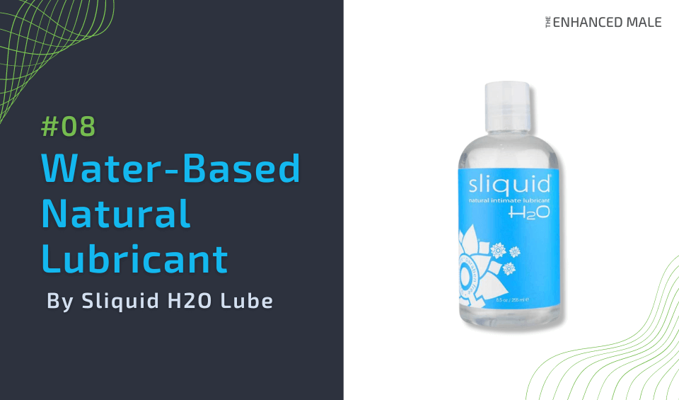 Sliquid H2O Lube Water-based Natural Lubricant